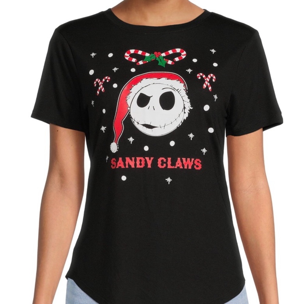 Nightmare Before Christmas Tshirt Sandy Claws